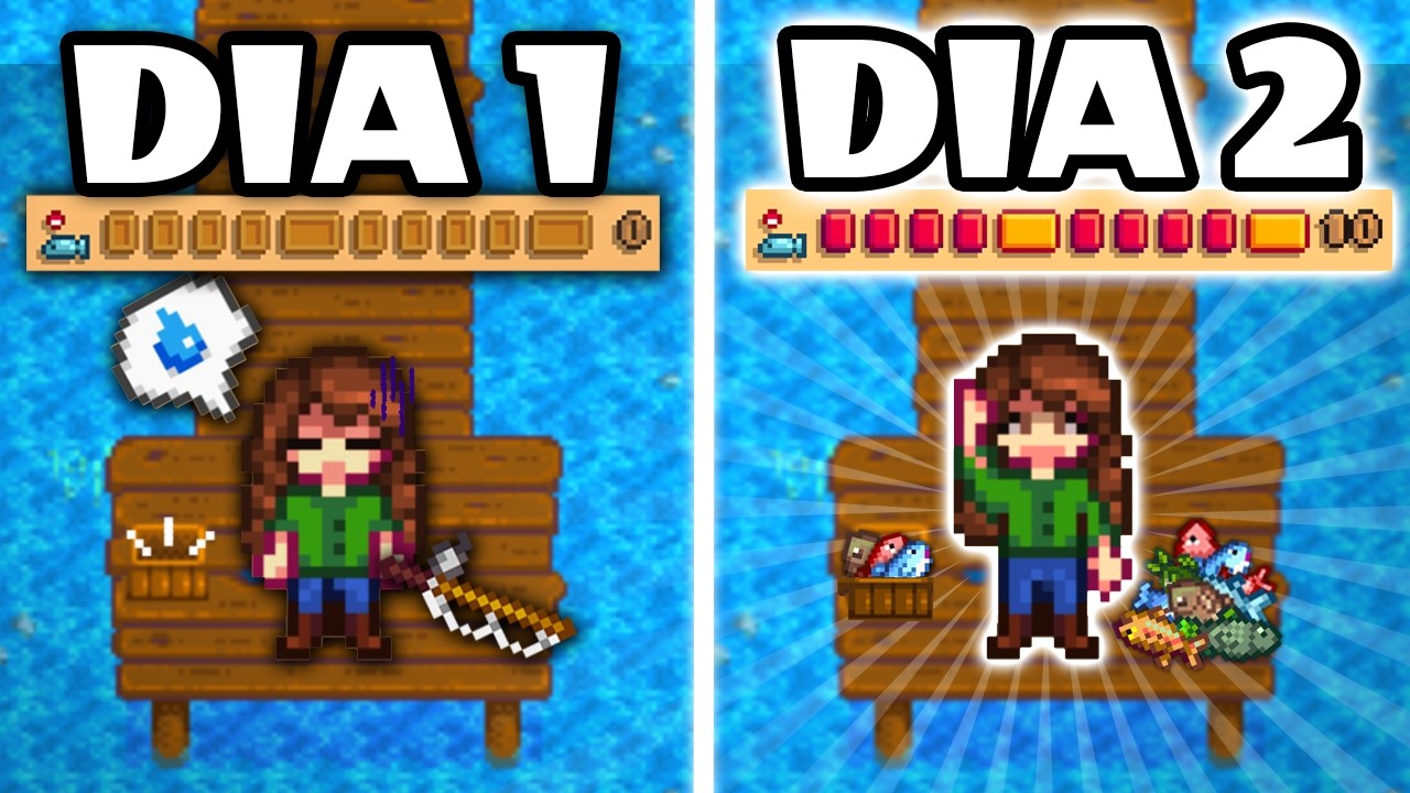 É possível ir do 0 ao 10 em apenas UM DIA nas Habilidades do Stardew Valley?