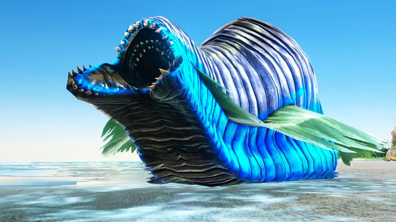 MAN EATING GIANT LEECH SO NASTY !!! ARK Survival Evolved Pugnacia Dinos ARK MODDED E07