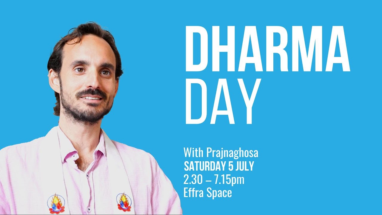 Dharma Day with our Chair, Prajnaghosa