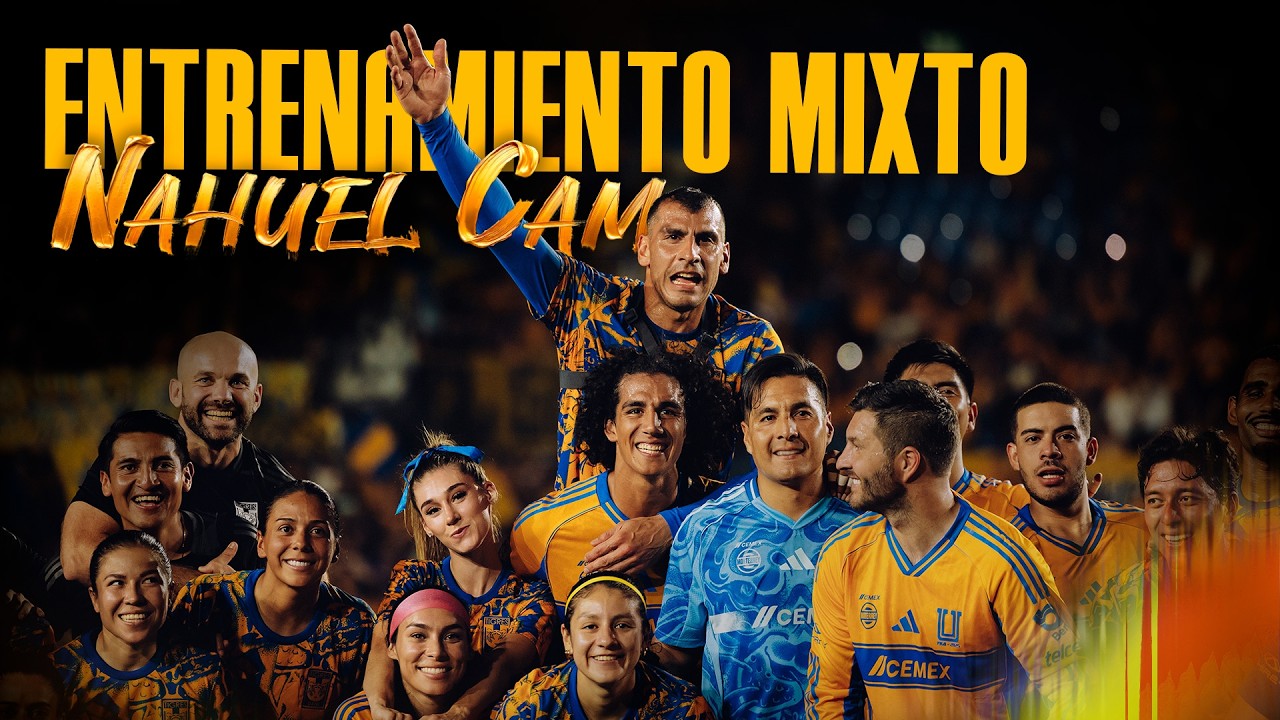 🎥 𝗡𝗮𝗵𝘂𝗲𝗹𝗖𝗮𝗺 | 😅 &iexcl;Nahuel y su c&aacute;mara hicieron de las suyas en el entrenamiento mixto!