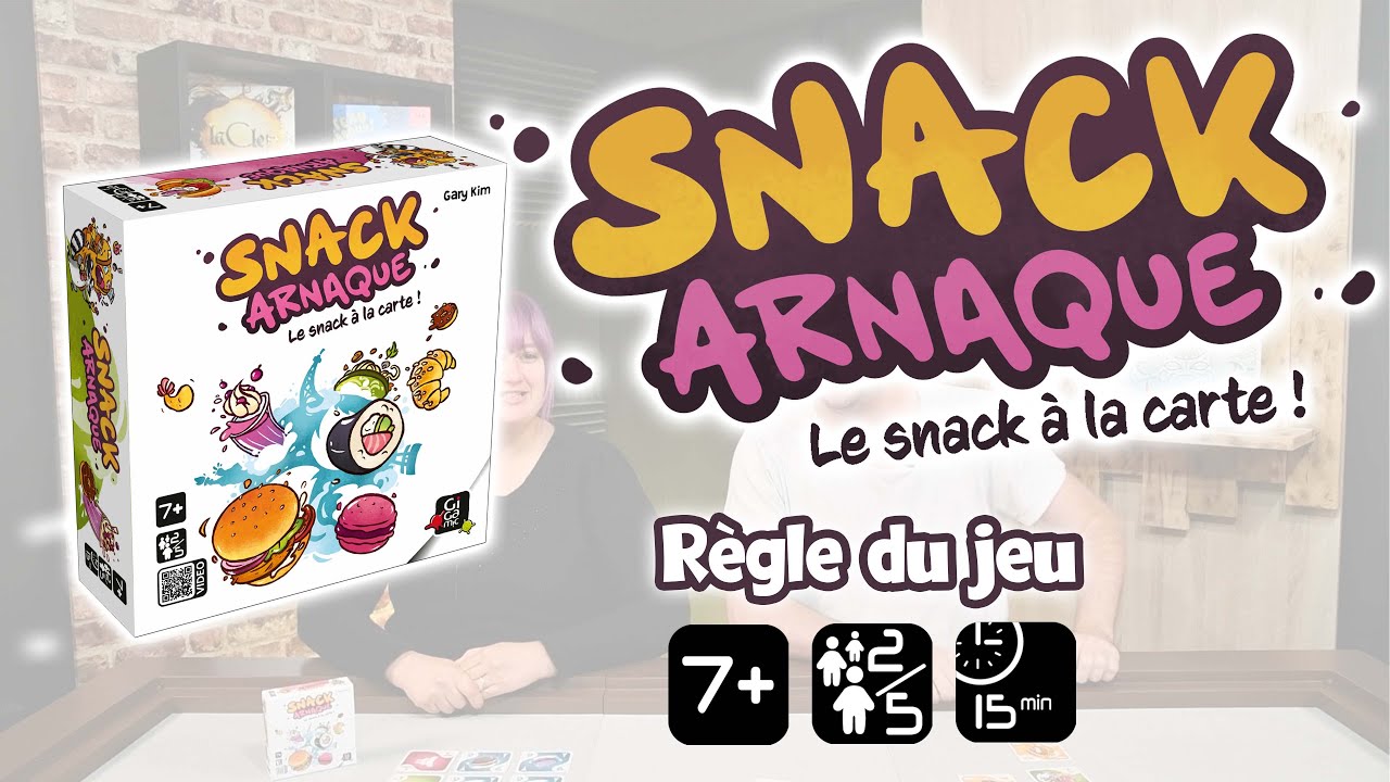 GIGAMIC - Snack Arnaque : les règles du jeu.