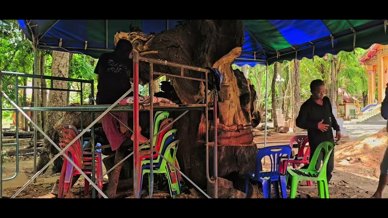 แกะนาคปรก จากรากไม้ตะเคียนทอง ep.6