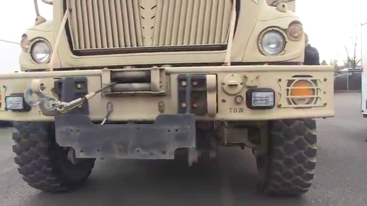 A Mine-Resistant Ambush Protected (MRAP) Vehicle Install