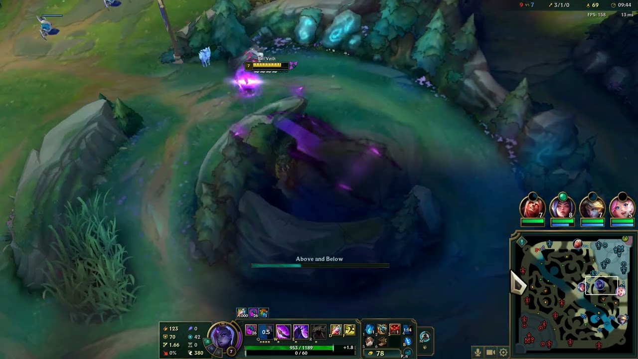 How Far Can I Climb With Bel’Veth Platinum 4 #0159 vs Warwick