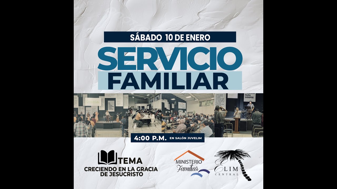 Creciendo en la Gracia de Jesucristo 10/01/2026