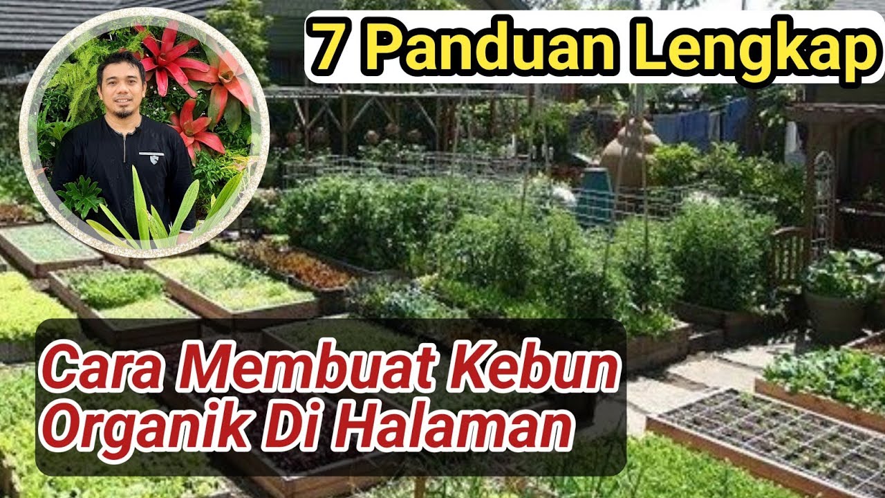 Cara Membuat Kebun di Halaman, Cara Berkebun Organik, Cara Membuat kebun Organik, Panduan Lengkap!