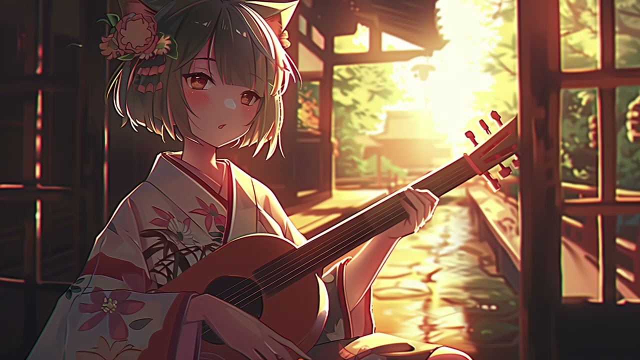 【Chill BGM/30 minutes ver】Morning Zen Shamisen｜Peaceful Start to Your Day