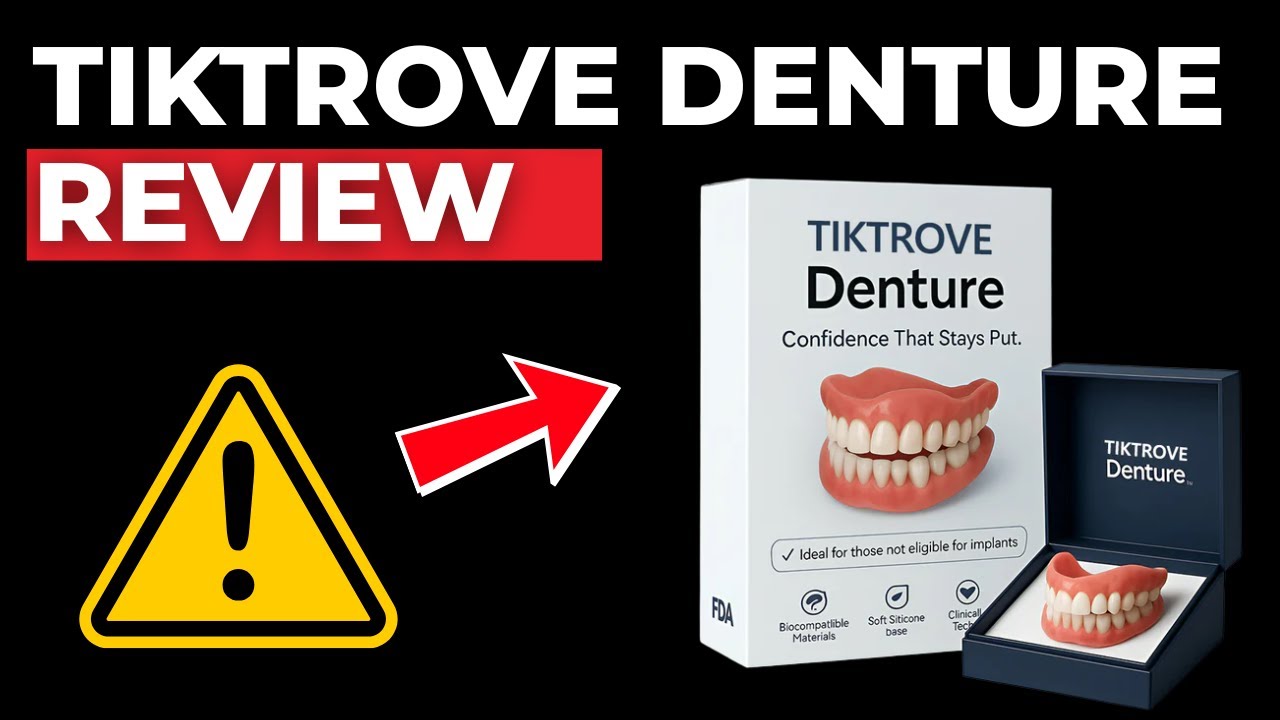 Tiktrove Denture Reviews - Is Tiktrove Dentures Scam Or Legit?