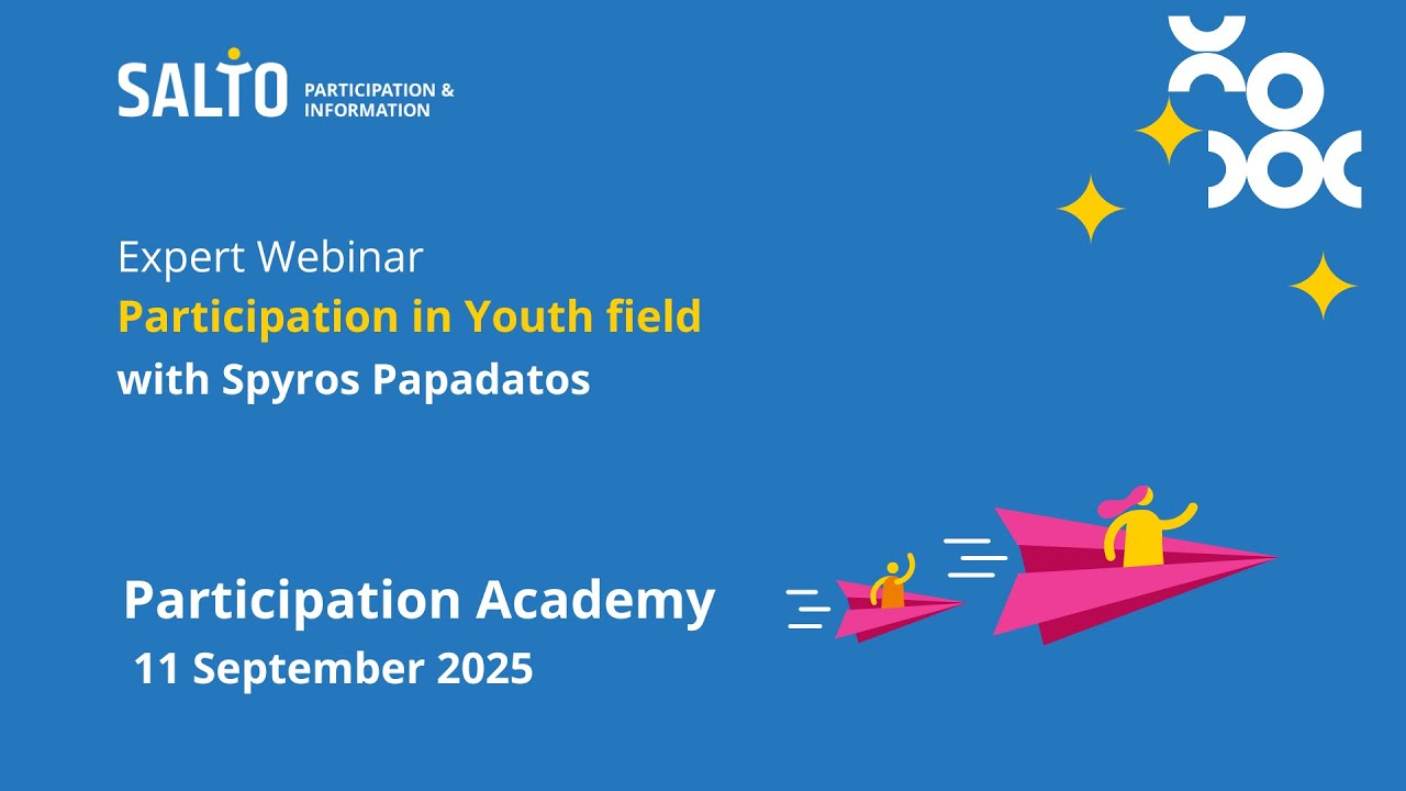 Expert webinar on Participation in Youth Field | Participation Academy
