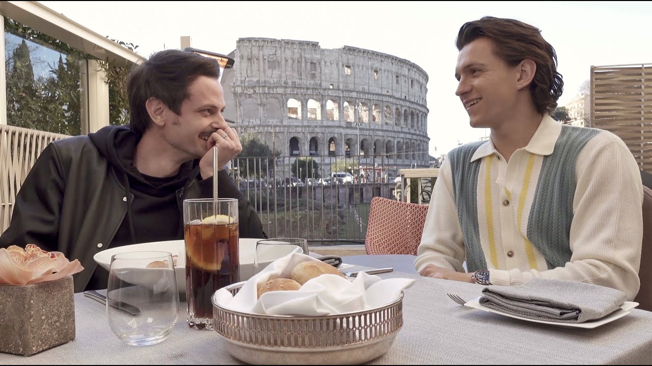 A PRANZO CON TOM HOLLAND