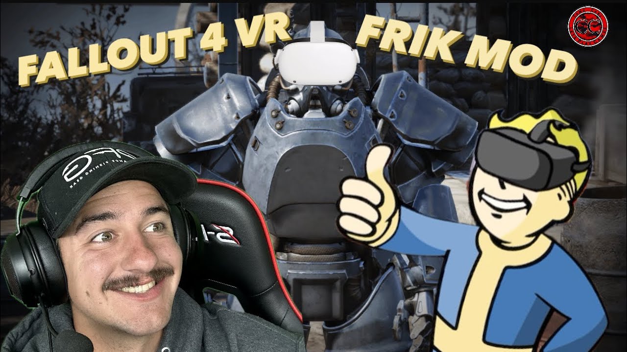 FALLOUT 4 VR FRIK MOD GAMEPLAY