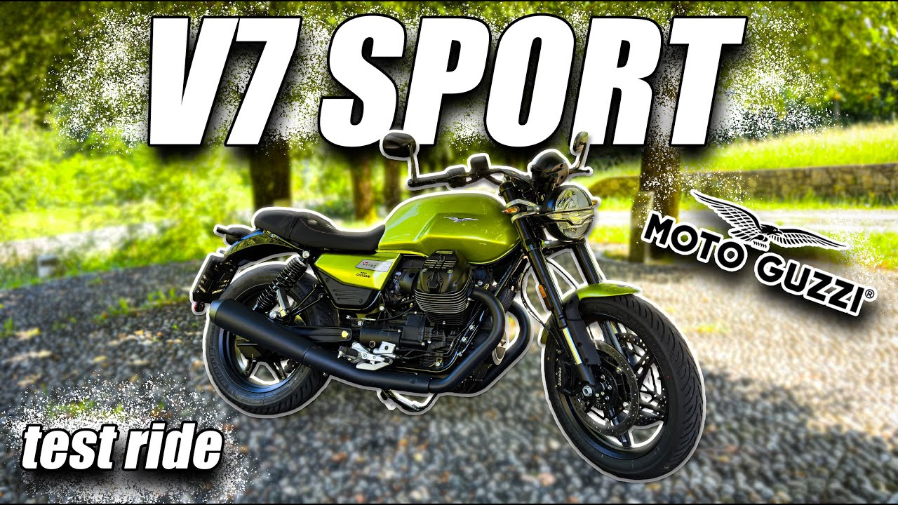IL RITORNO DELL' ICONA || MOTOGUZZI V7 SPORT TEST RIDE (2025)