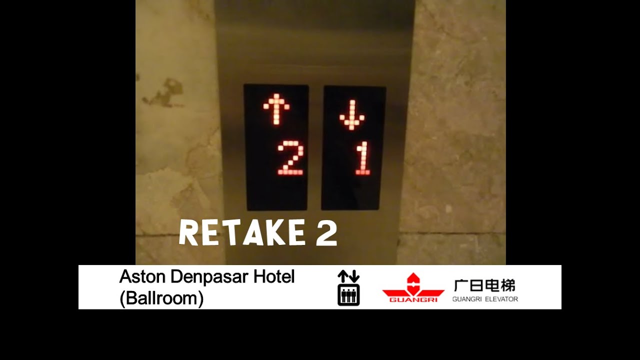 [R2] Guangri Traction Elevators at Aston Denpasar Hotel, Bali (Ballroom)