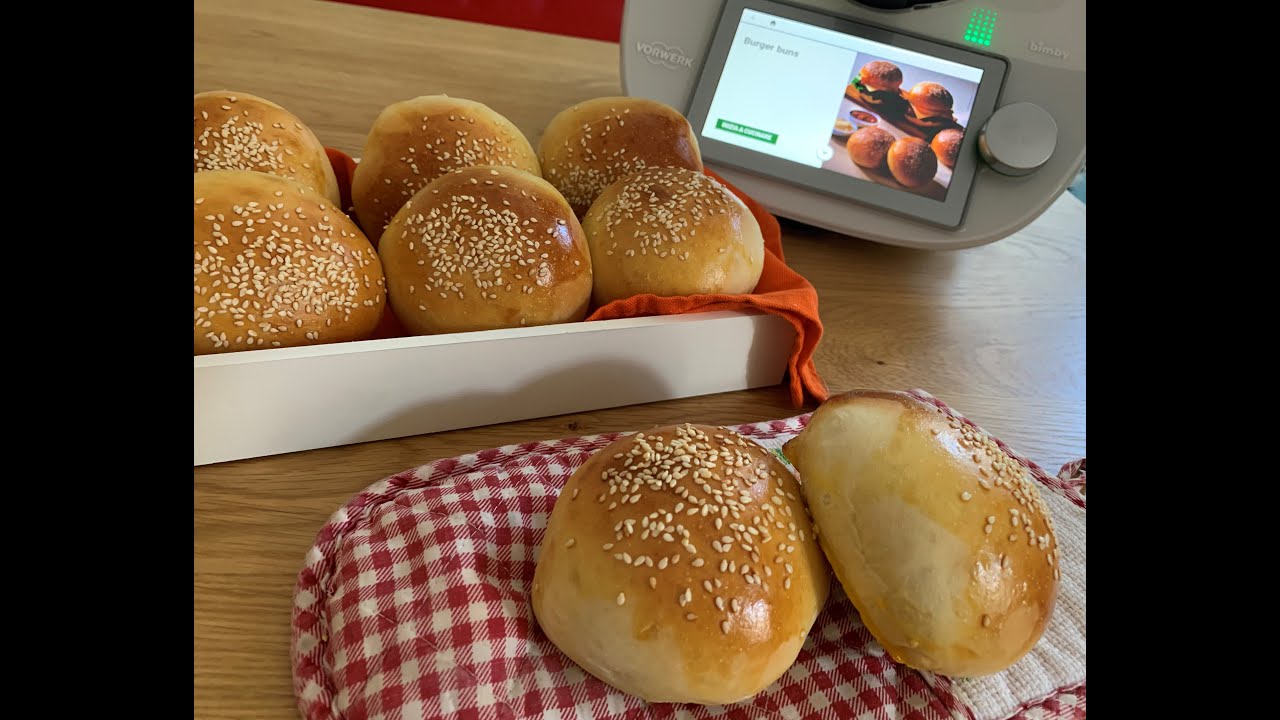 Burger buns - Bimby tm6