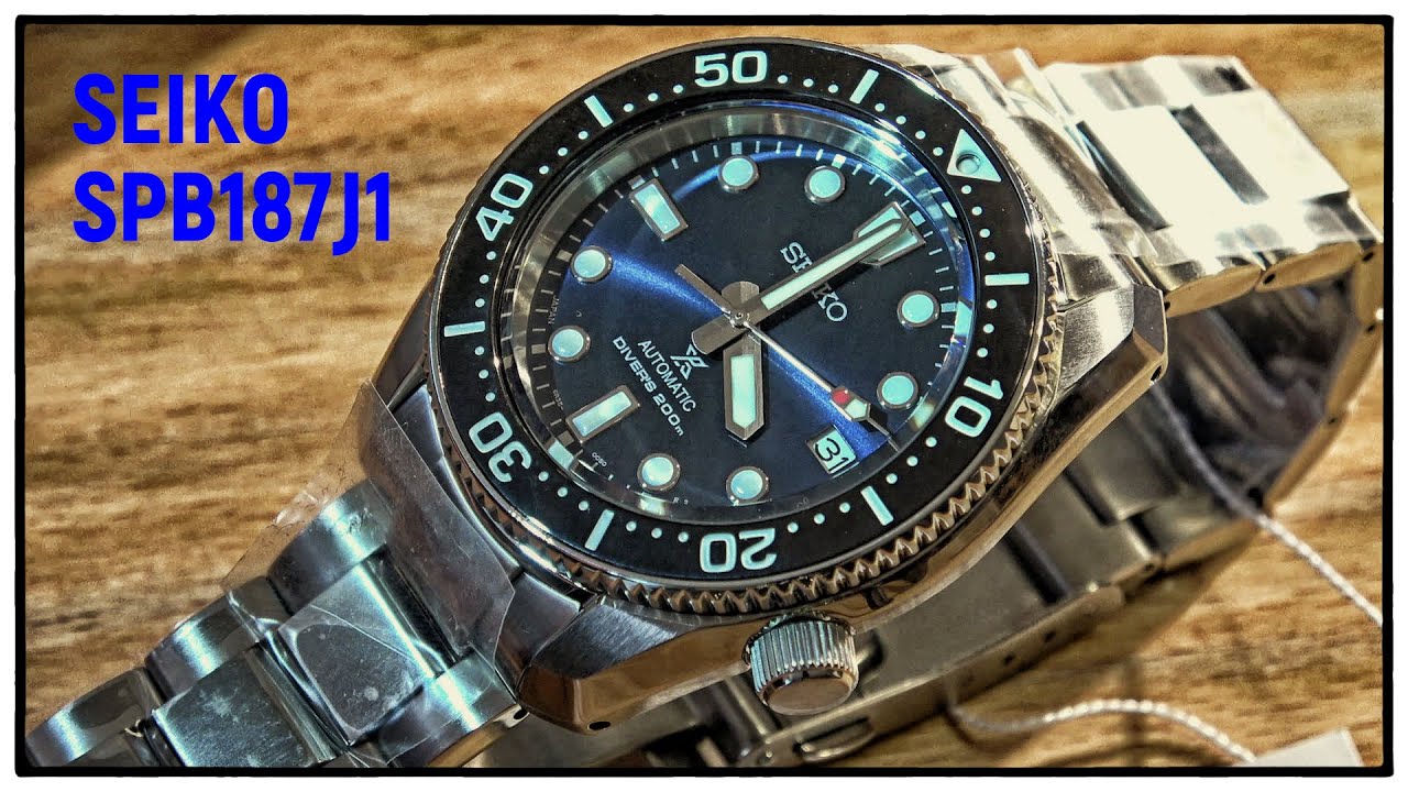 Seiko SPB187J1 Prospex Marinemaster 200 / 42 mm - 6R35 (uhrenlounge.de) Unboxing / Eindruck