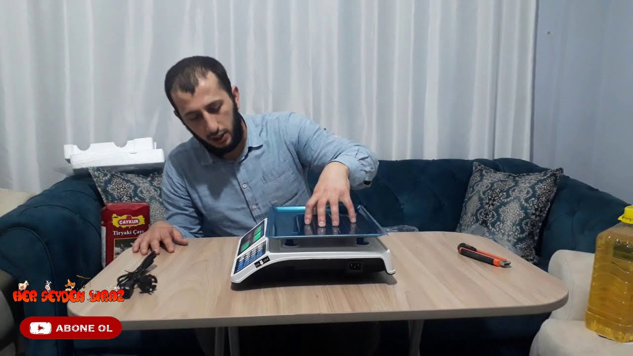 Elektronik Dijital Terazi Tanıtımı. #elektronik #bakkal #manav #terazi #dijital #bal #scales #grocer