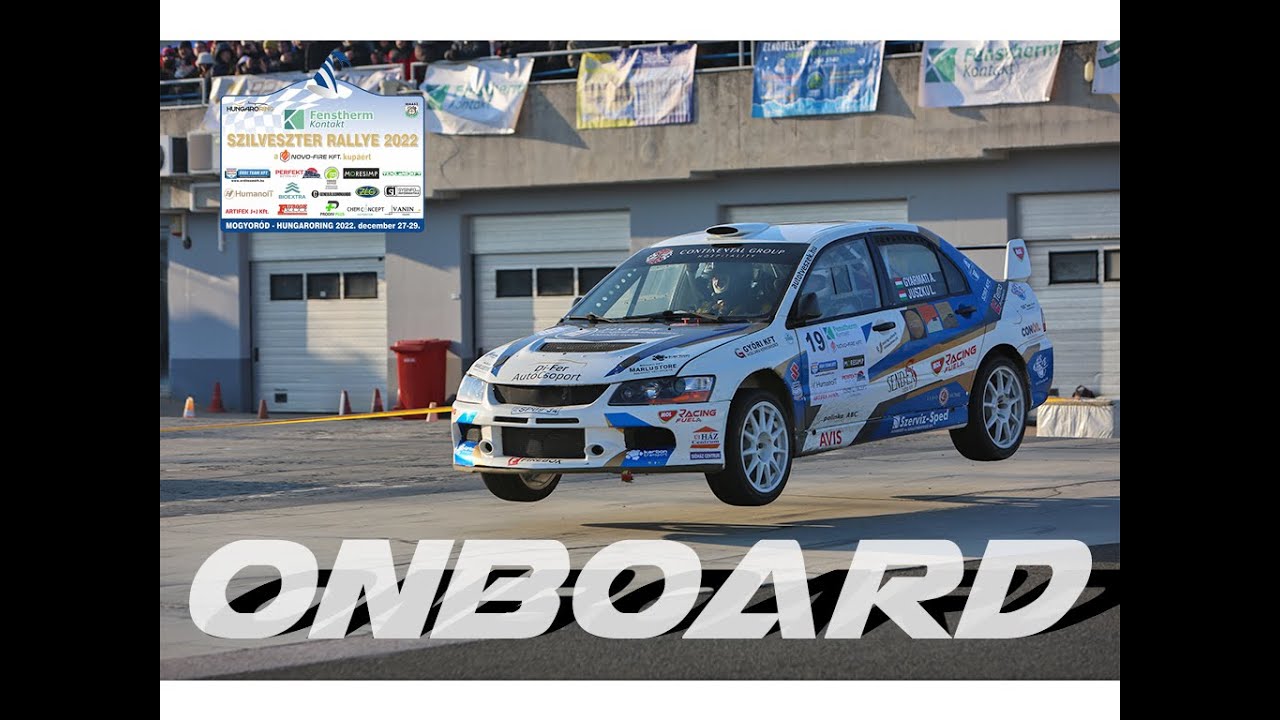 ONBOARD // Szilveszter Rally 2022 - Ring KÖR // Gyarmati Ariel - Juszku Lajos // Mitsubish EVO IX