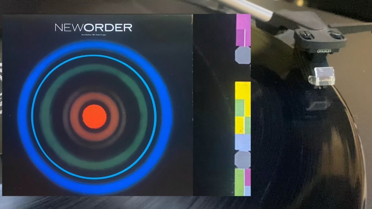 NEW ORDER : Blue Monday 1983 & 1988 original vinyl records 45rpm , no.1 12” of all time !