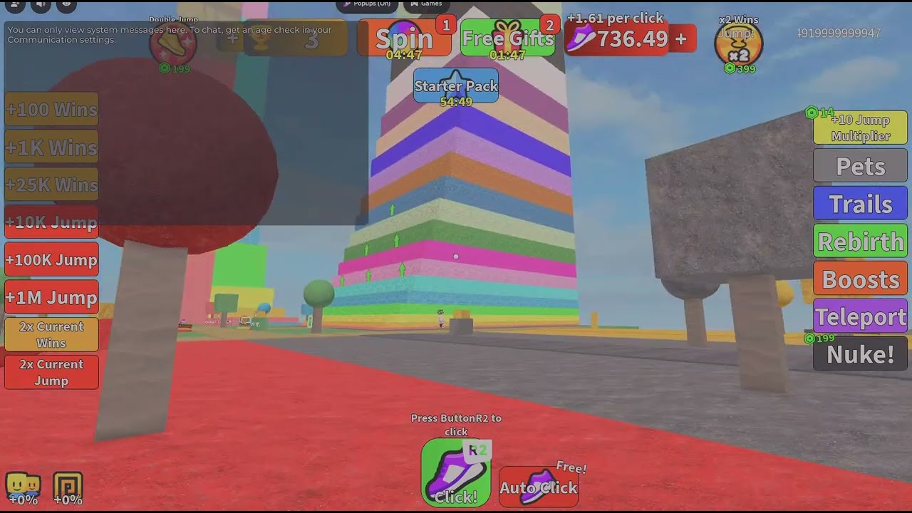 Roblox Jump clicker 🛰️🚀