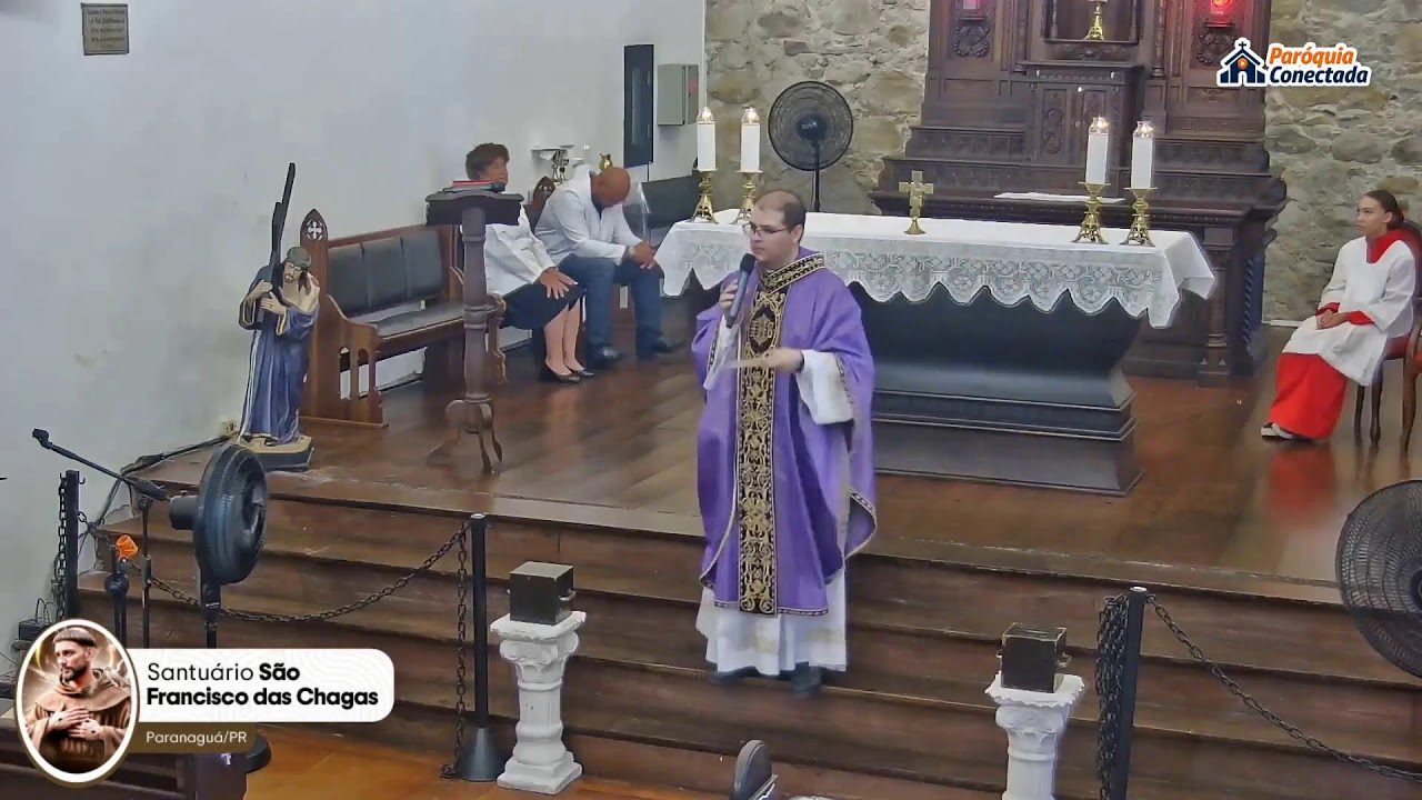 Santa missa do 3º Domingo da Quaresma 07/03/2026 18h