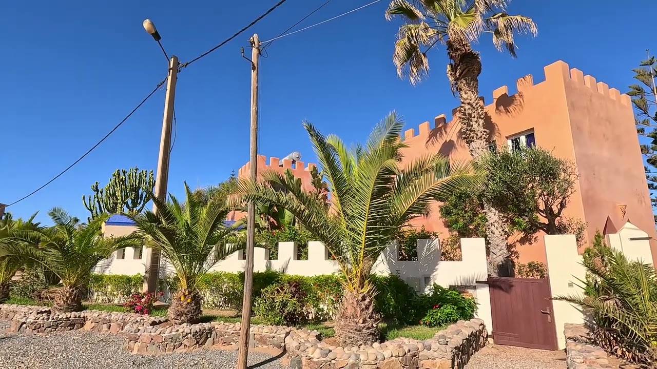 Nomad154. MOROCCO Mirleft village 4K