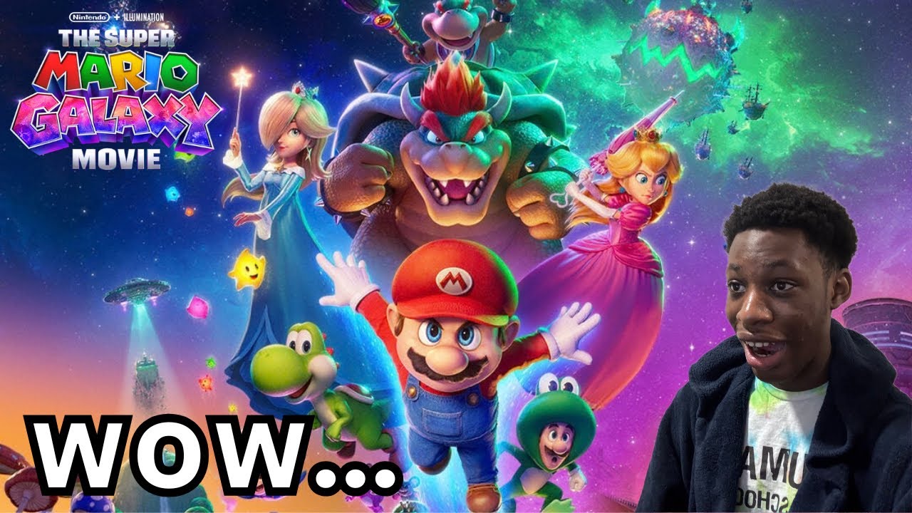 Super Mario Galaxy Movie | Final Trailer Reaction 