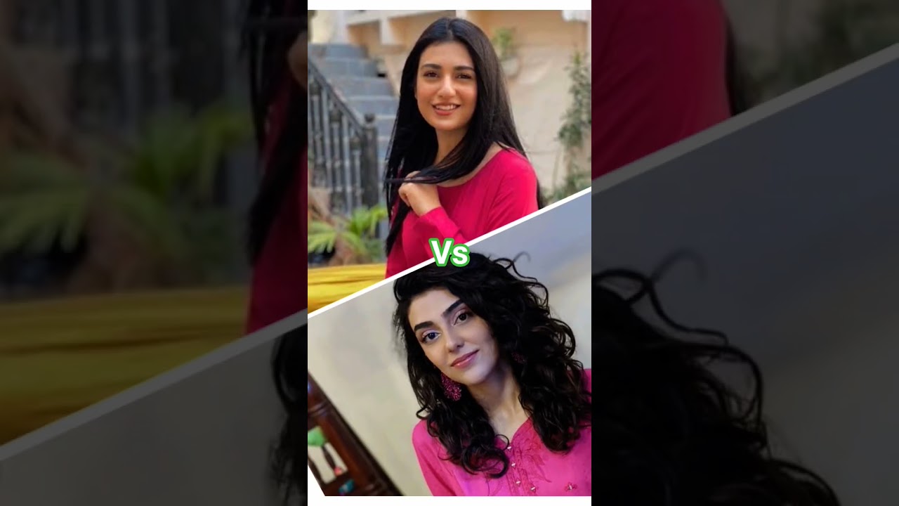 Sara Khan Vs Noreen Gulwani 💞 Pakistani actress 💫 Who looks more gorgeous 🤩