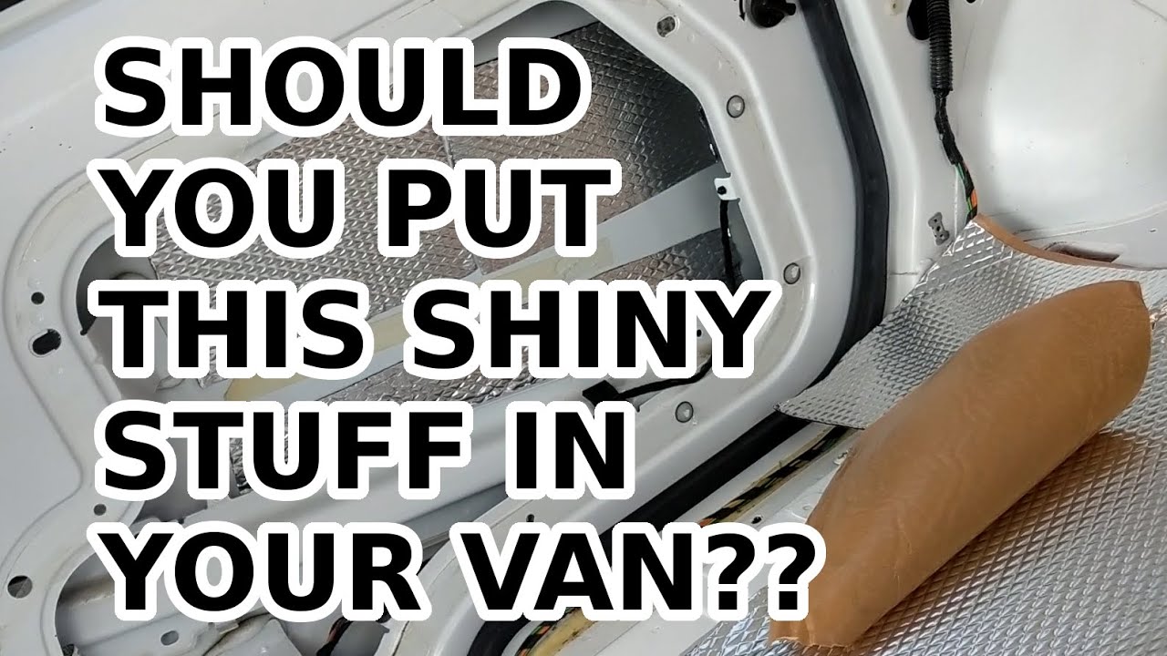 VAN CONVERSION - Installing Noico SOUND DEADENING Mat - Transit Connect