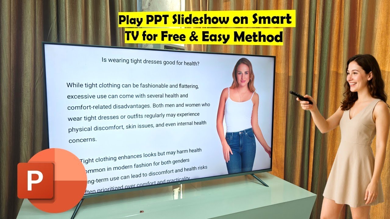 Как бесплатно и просто воспроизвести слайд-шоу PowerPoint (PPT) на Smart TV