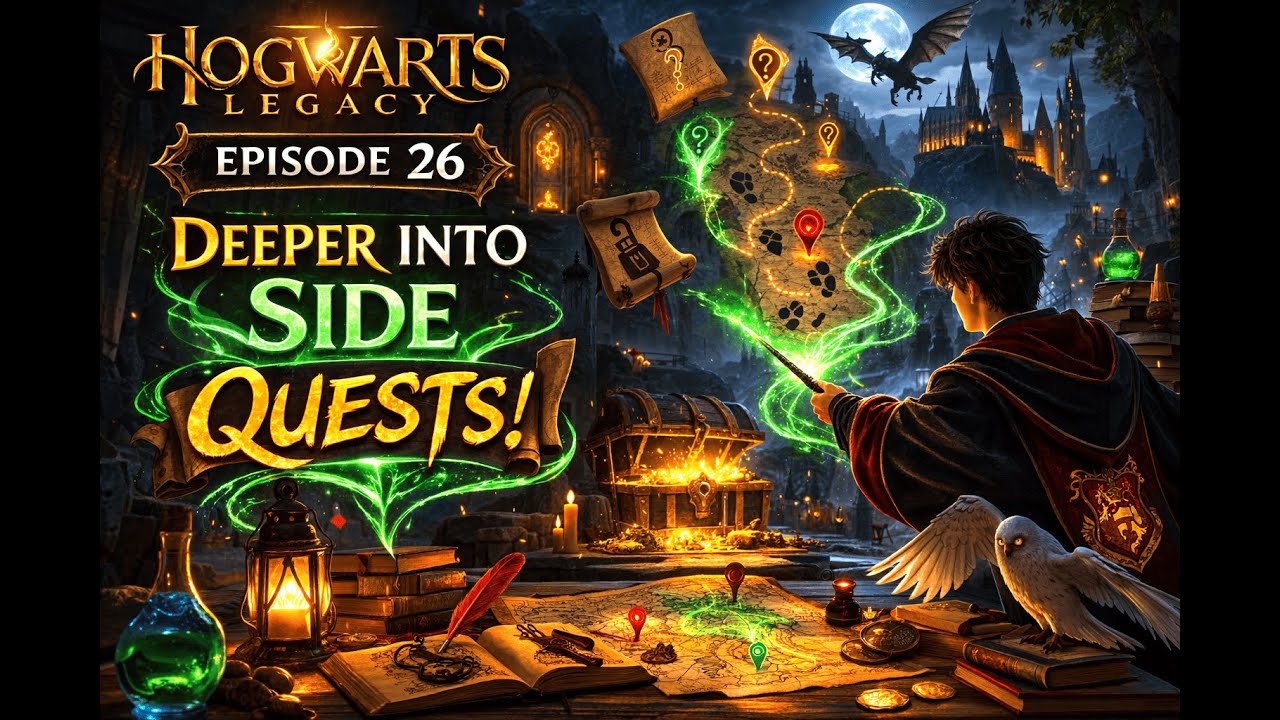 Hogwarts Legacy – Episode 26 | Deeper Into Side Quests! 🧙‍♂️✨