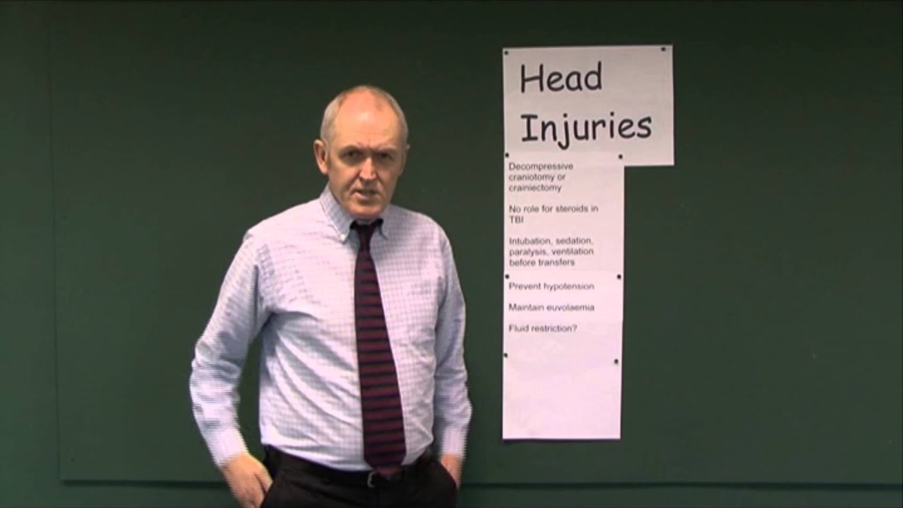 Head Injuries 13, Management principles