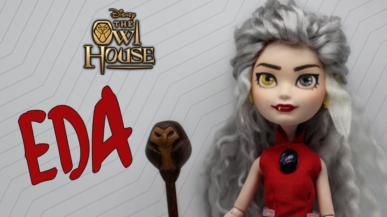 Making an EDA THE OWL LADY Doll! The Owl House | OOAK Custom Doll Repaint
