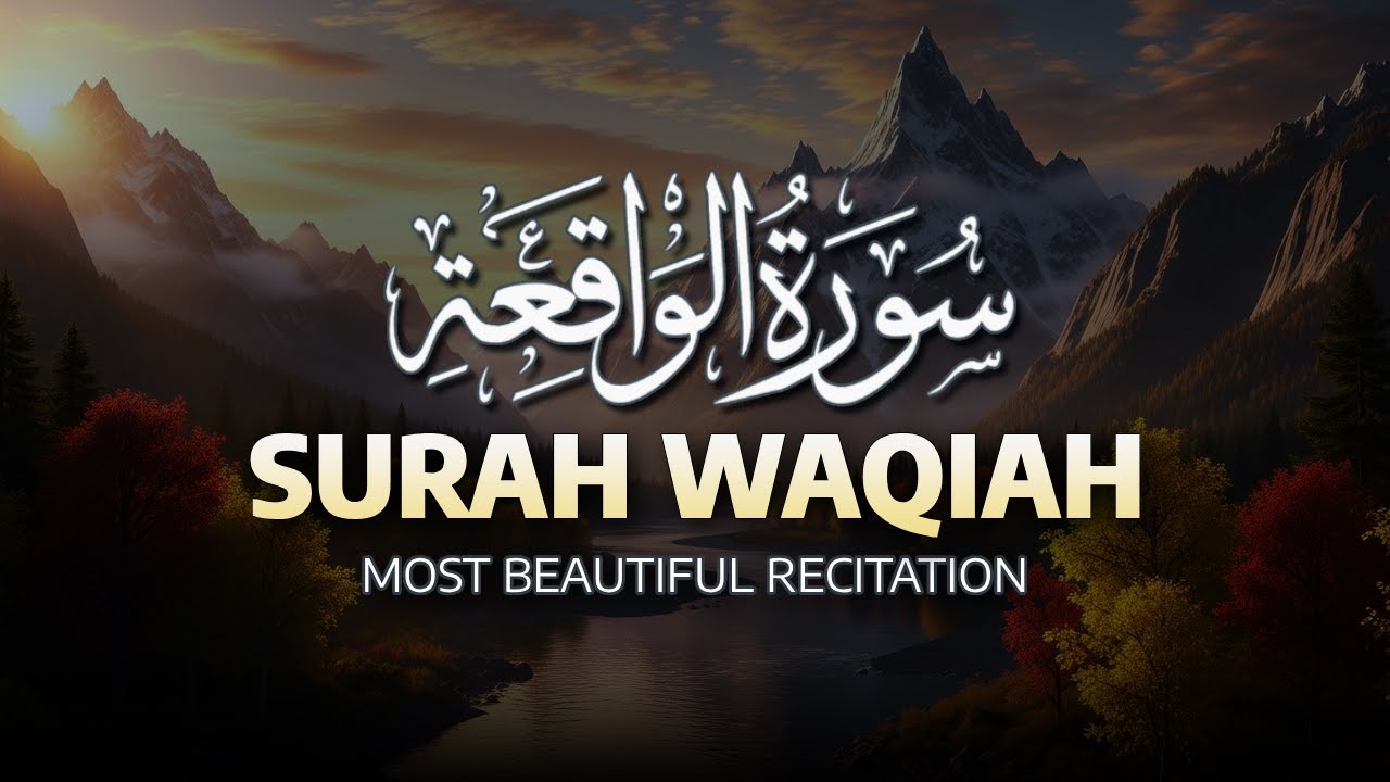 Surah Waqiah | Soothing Quran Recitation to Calm Your Heart 💖