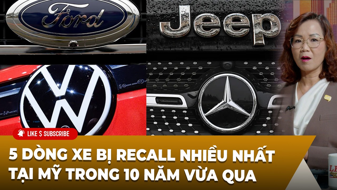 Cà Phê Sáng P2 (03-04-2026) 5 dòng xe bị recall nhiều nhất tại Mỹ trong 10 năm vừa qua