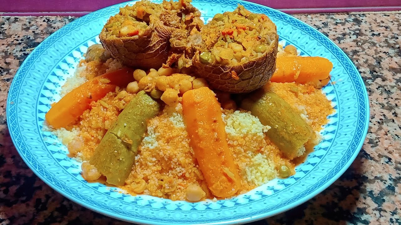 #كسكسي🇩🇿  #طعام  #بربوشة بالعصبان مرقة حمراء 😋🤤بالطريقة التقليدية بالكيل من الماء للزيت للملح 👌🏻💯