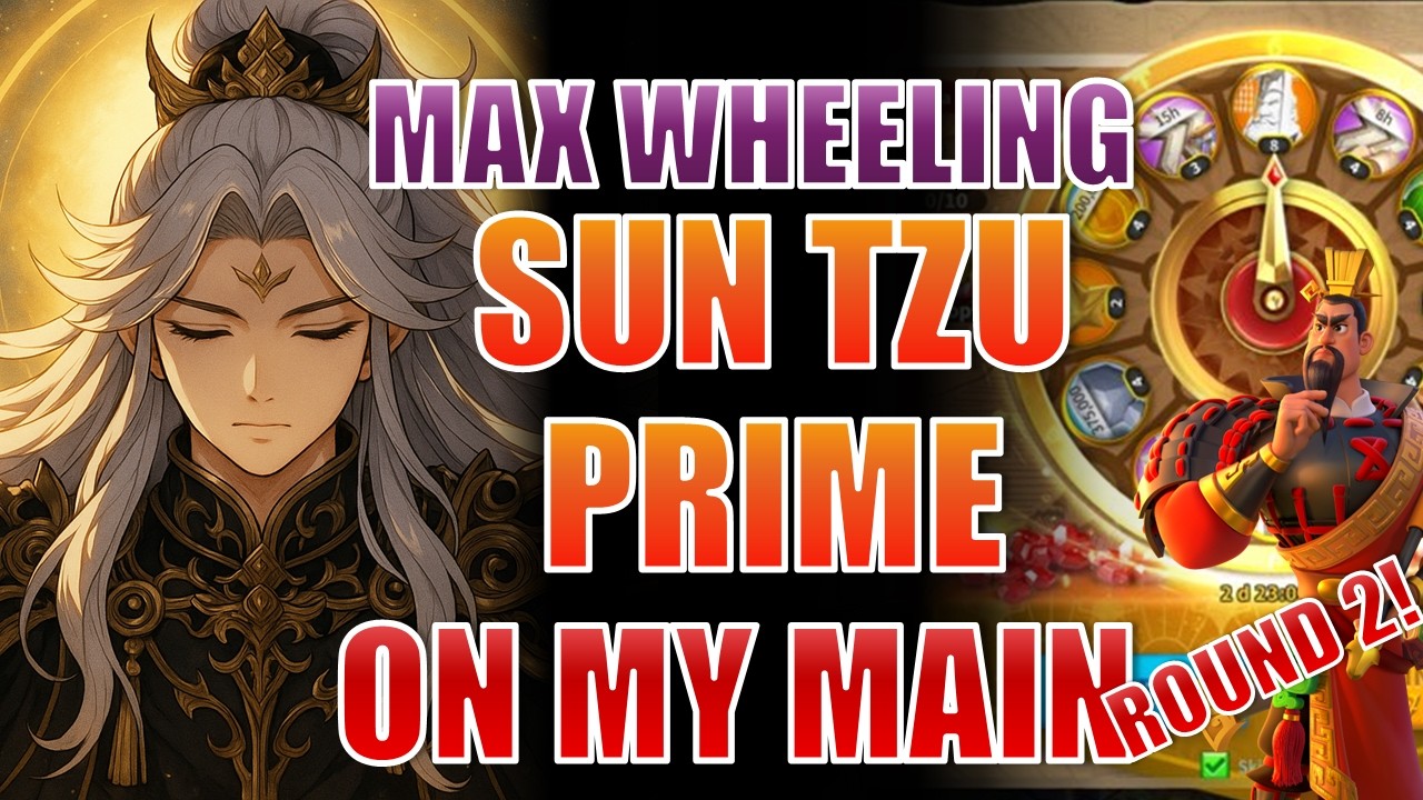MAX WHEELING STP Wheel Round 2!! | Rise of Kingdoms