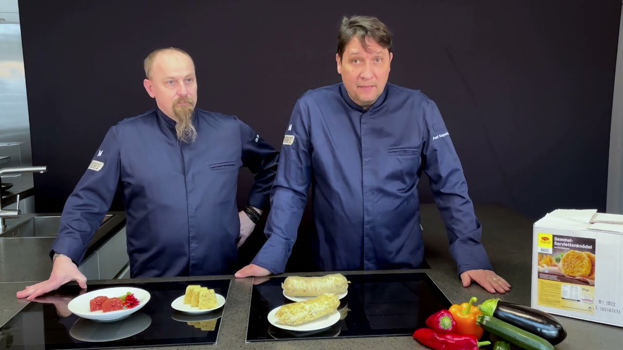 MAGGI P&Uuml;RELL Semmel Serviettenkn&ouml;del im Kochbeutel