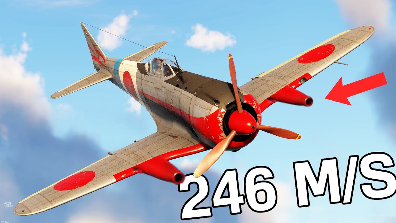THE SLOWEST GUNS IN WAR THUNDER | Ki-44 II Otsu
