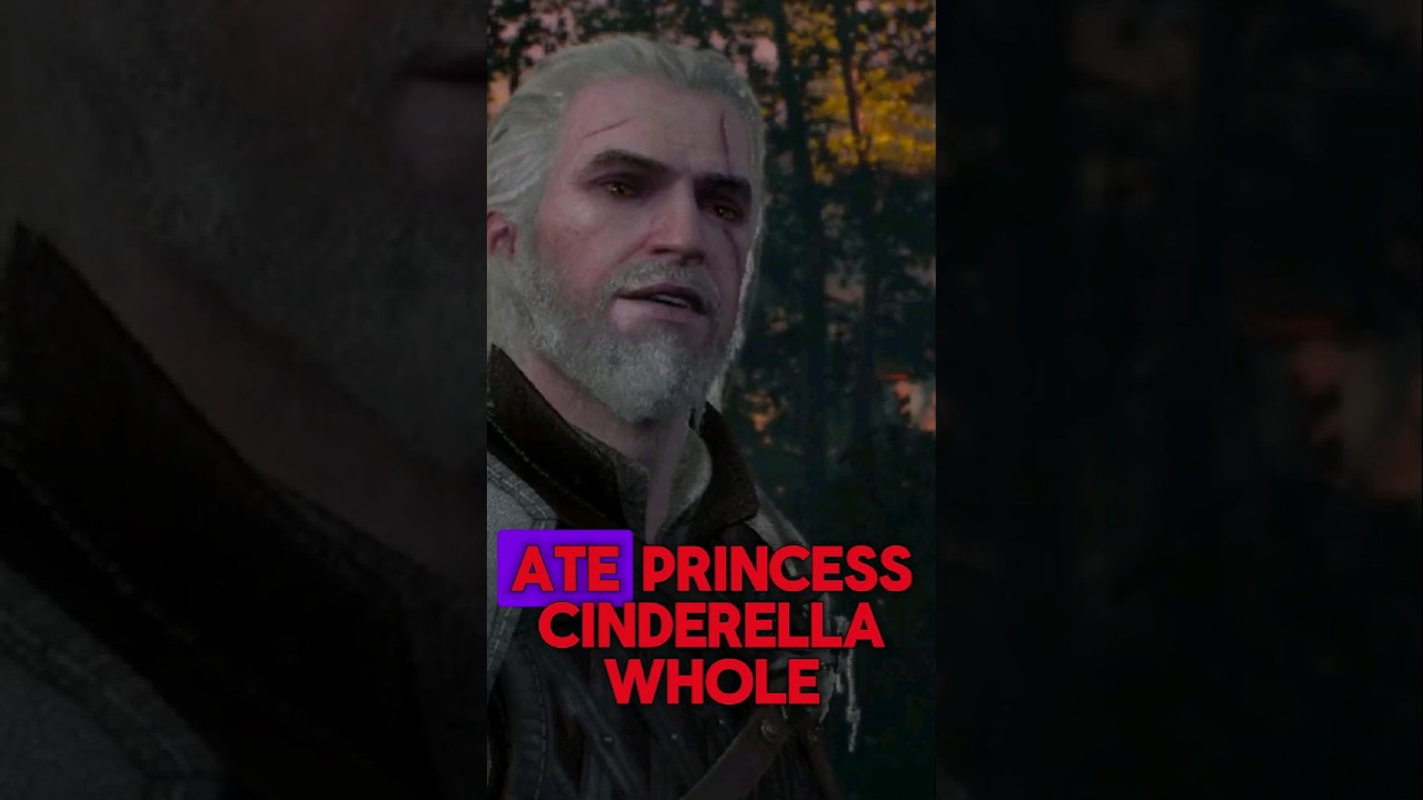 Cinderella Story Time | Witcher 3 #witcher #gaming #bestopenworldgame