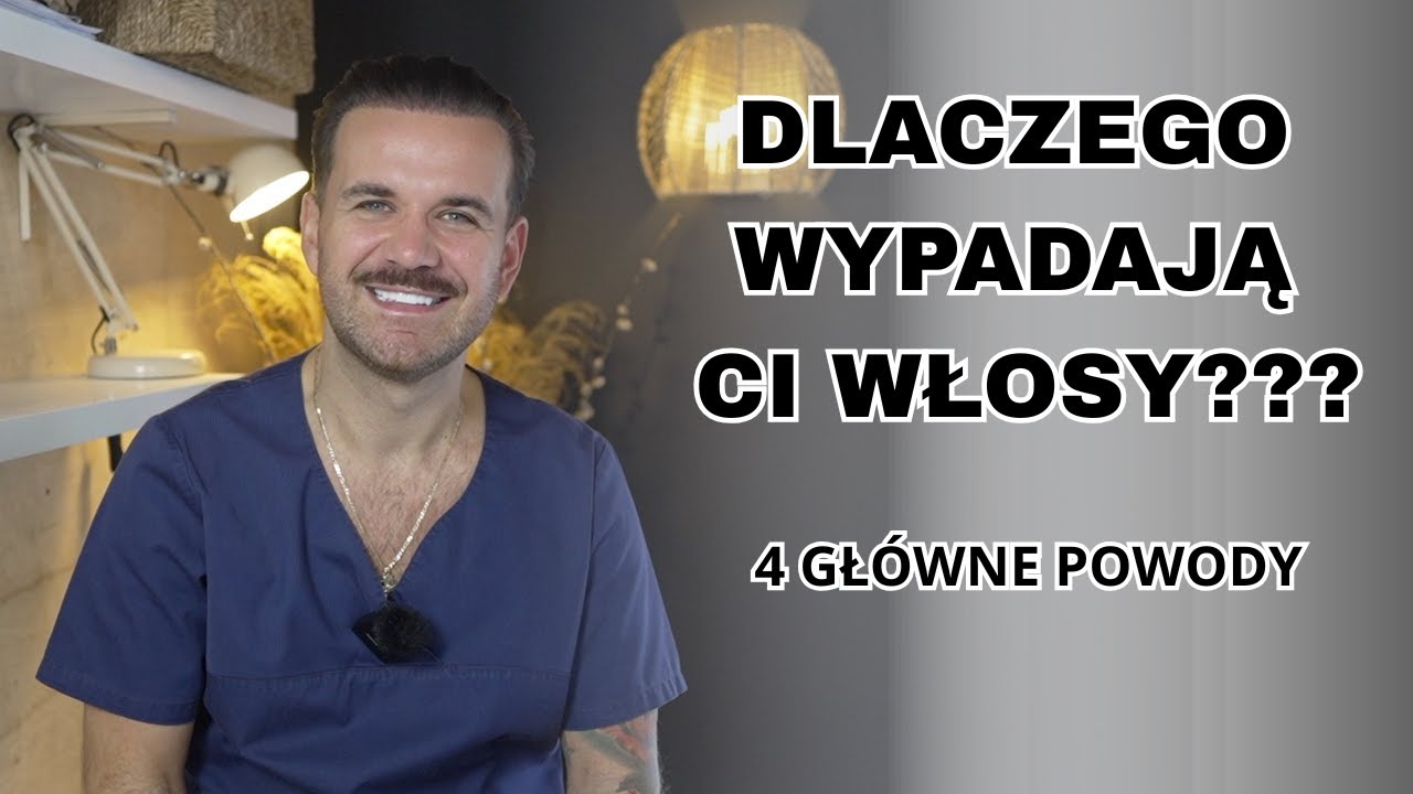 4 podstawowe powody wypadania włosów!