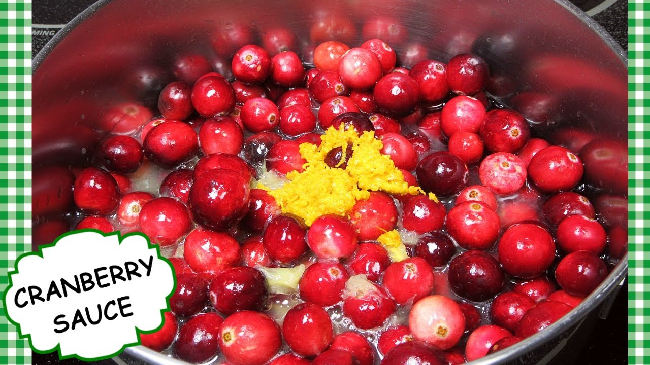 The BEST Homemade CRANBERRY SAUCE ~ Tess Cooks4u Thanksgiving Recipe