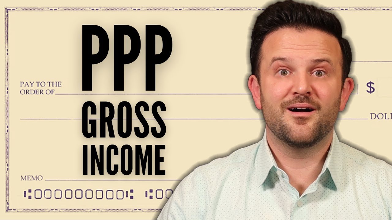 PPP Loan Based on Gross Income for SELF EMPLOYED
