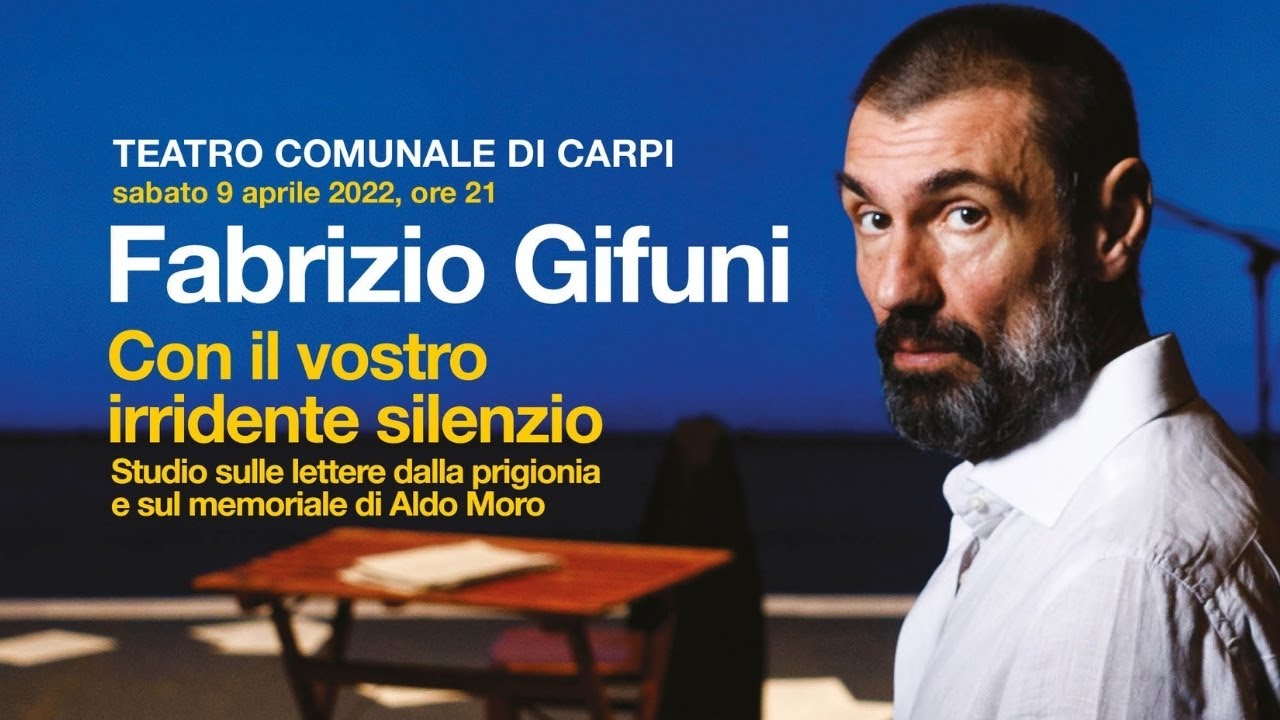 Con il vostro irridente silenzio - di e con Fabrizio Gifuni