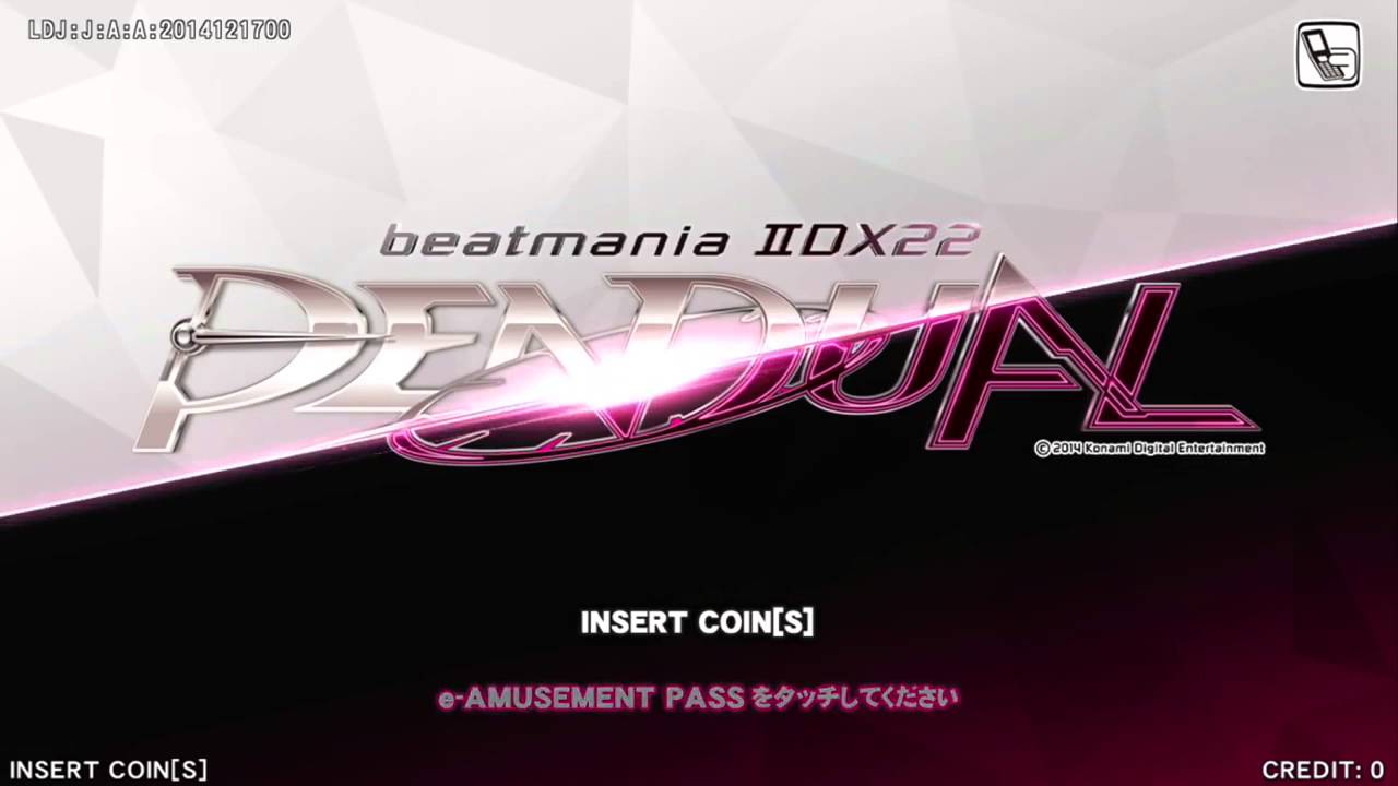 Beatmania IIDX 22 ~Pendual Present Title Screen~