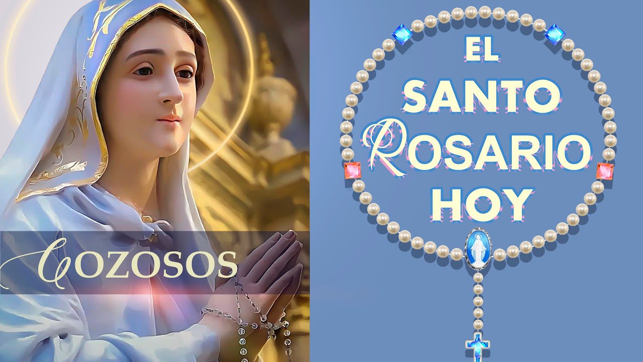 El Santo Rosario Misterios Gozosos | Lunes y Sábado 🙏🏻🤍🙏🏿 Audios Católicos Religiosos