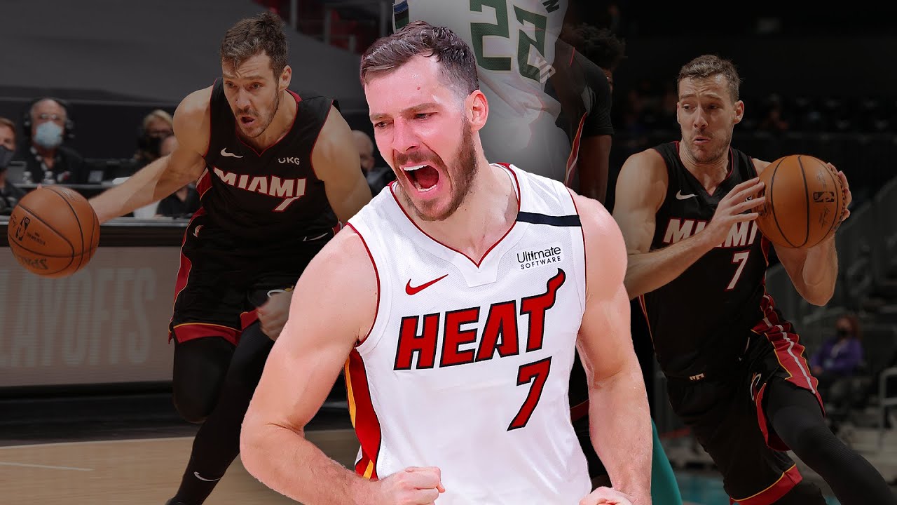Goran Dragić Uses The IRON SHOULDER 💪 The Dragon's Best Drives To The Rim In A HEAT Uniform 🐉