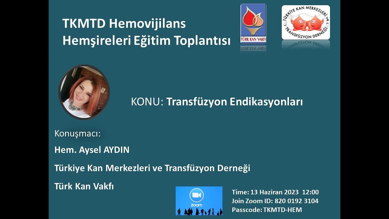 Transfüzyon Endikasyonları