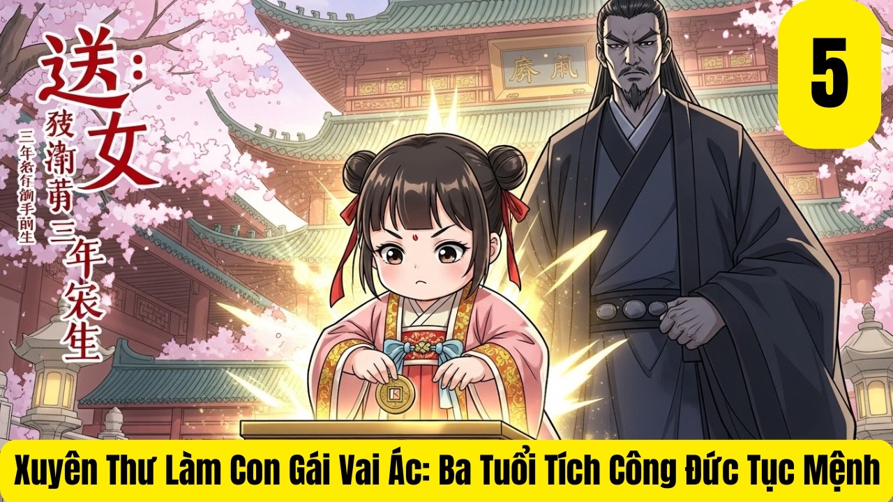 Tập 5: Xuyên Thư Làm Con Gái Vai Ác Ba Tuổi Tích Công Đức Tục Mệnh