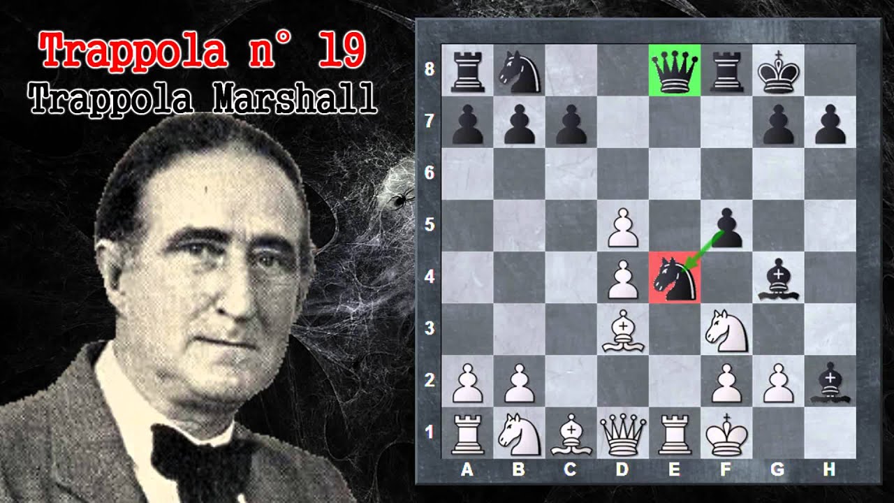 Trappole in Apertura 19 - Scacchi - Trappola Marshall - Difesa Russa