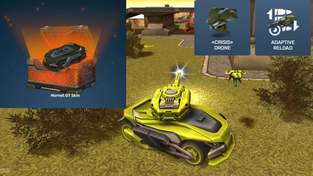 Tanki Online New Hornet GT Highlights - Christmas 2022